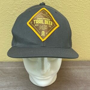10 Barrell Brewing Co Trail Beer Gray Baseball Cap Bend OR